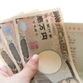 現金受け取り